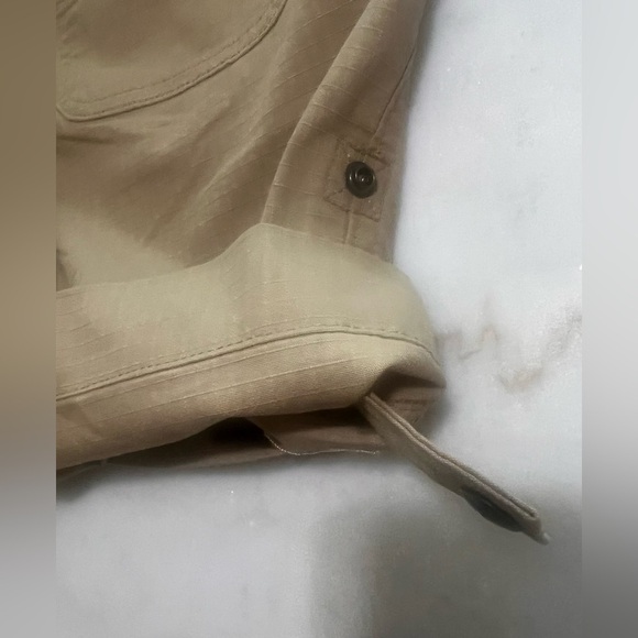 CARHARTT WOMEN'S ORIGINAL FIT Force Original Fit Ripstop Work Short Size 8 Khaki - Picture 6 of 9